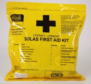 LIFERAFT/LIFEBOAT FIRST AID KIT